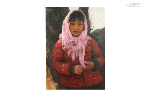 LIU YUANSHOU (1967 –). A CHINESE PORTRAIT OF A GIRL.
