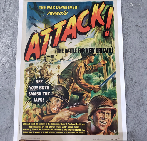 'Attack! The Battle of Great Britain!' Poster Mou…