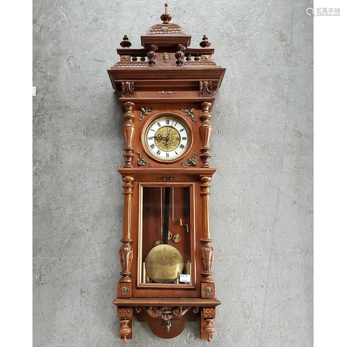 Vienna Triple Weight Regulator Wall Clock