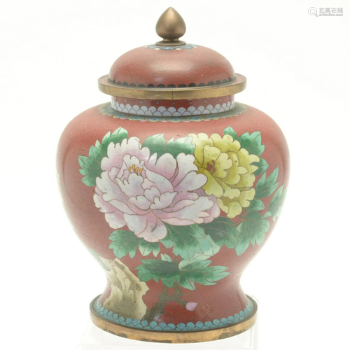 19th Century CloisonnÃˆ Baluster Vase …