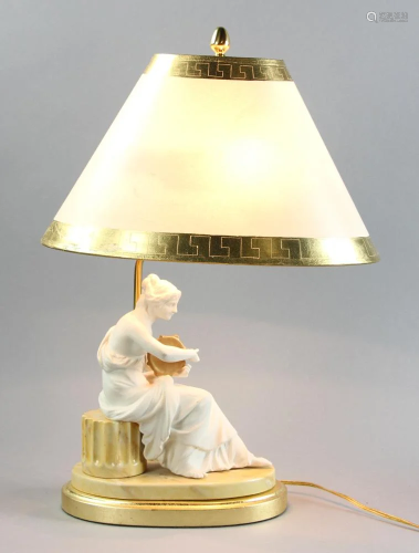 French Bisque Lamp