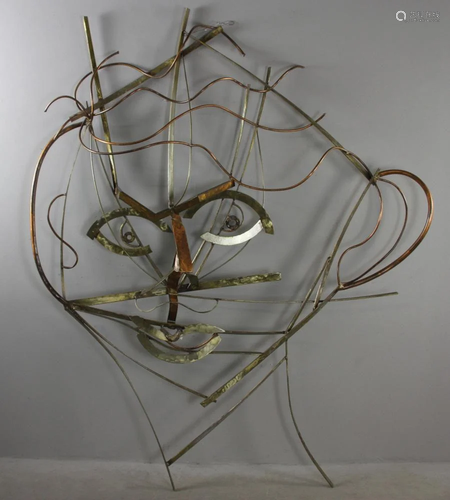 Patrick Pierce, Fun Guy, Large Wall Sculpture