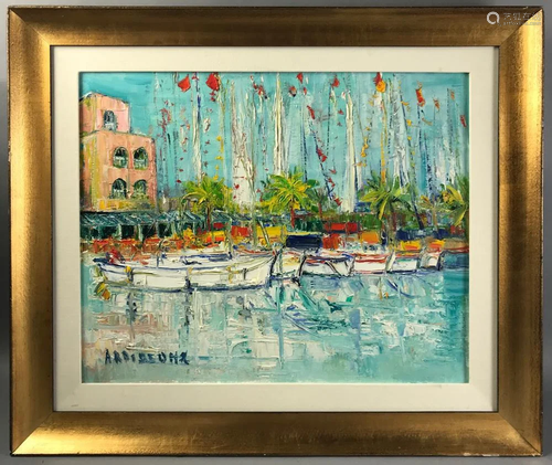 Ardissone, Impressionistic Harbor Sce…