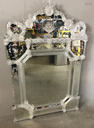 Venetian Italian Glass Mirror