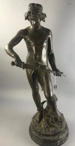 19th/Early 20thC French Bronze Sculpture o…