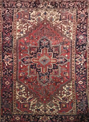 Fine Antique Persian Heriz Rug