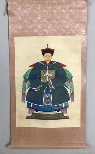 Old Chinese Scroll Painting