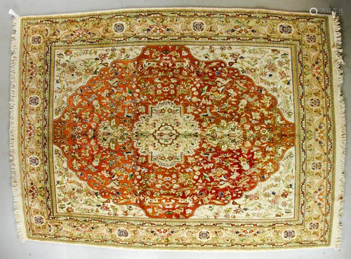 Fine Turkish Garden Rug