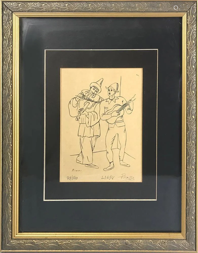 Picasso, Print of Jesters