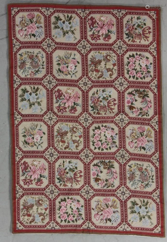 French Needlepoint Rug