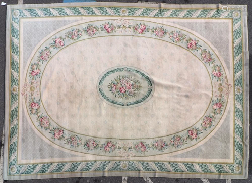 Savonnerie Style Continental Carpet