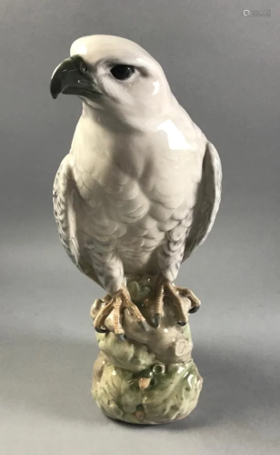 Royal Copenhagen Porcelain Hawk