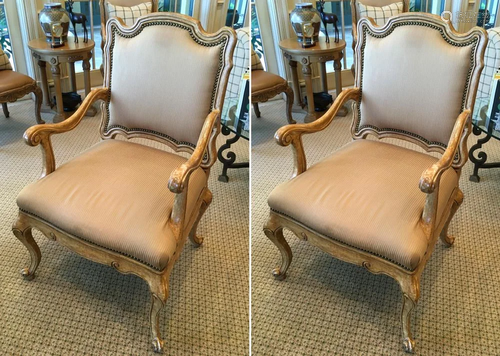 Pair of Continental Armchairs