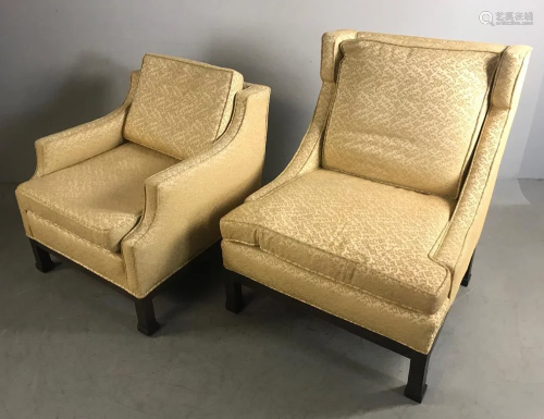 Pair of 1940s/50s Art Deco Style Armchairs