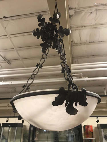 Wrought Iron Hanging Fixture