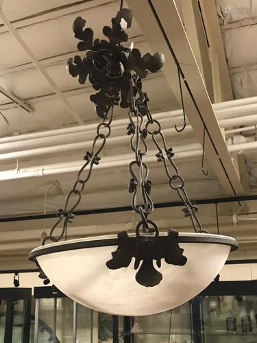 Wrought Iron Hanging Fixture