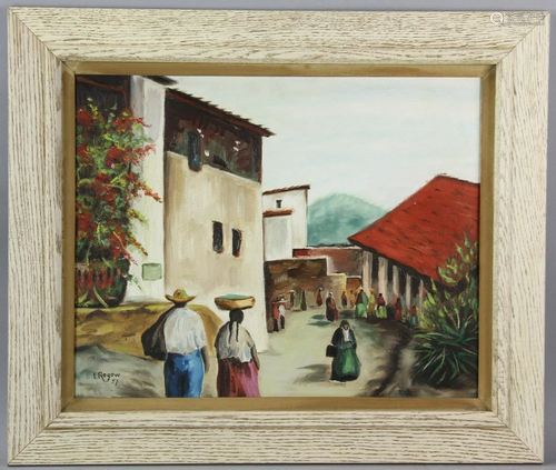 Rogow, Street Scene in Mexico