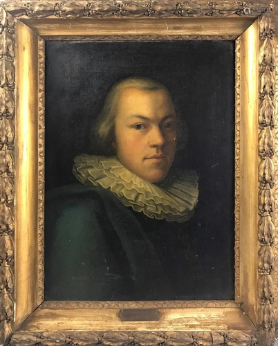 Portrait of a French Nobleman, Oil on Canvas