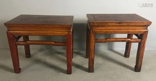 Two 17th/18thC Chinese Huanghuali Wood…