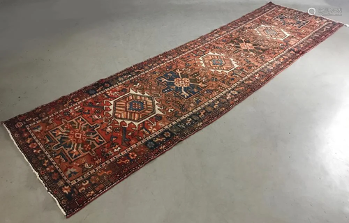 Antique Persian Heriz Runner