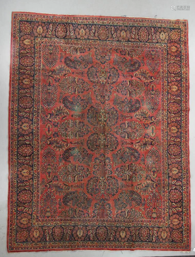 Antique Persian Sarouk Rug