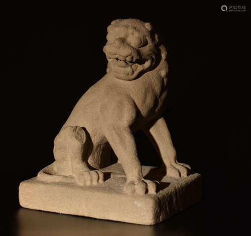 A SONG DYNASTY STONE  LION