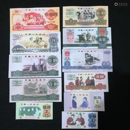 Chinese Commemorate Paper money