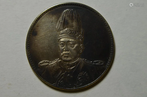 CHINESE OLD SILVER COIN._x000D_