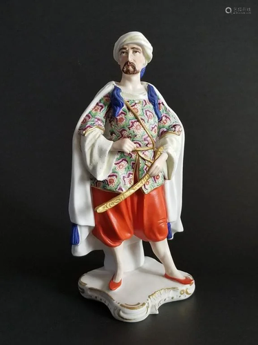 19C Porcelain KPM Figurine_x000D_