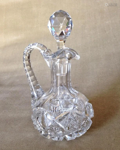 American Crystal Ewer