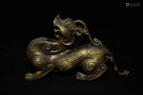 Chinese Bronze Beast