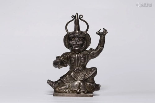 Republican Chinese Silver Figurine