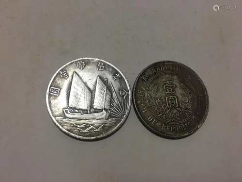 Two Chinese Coins