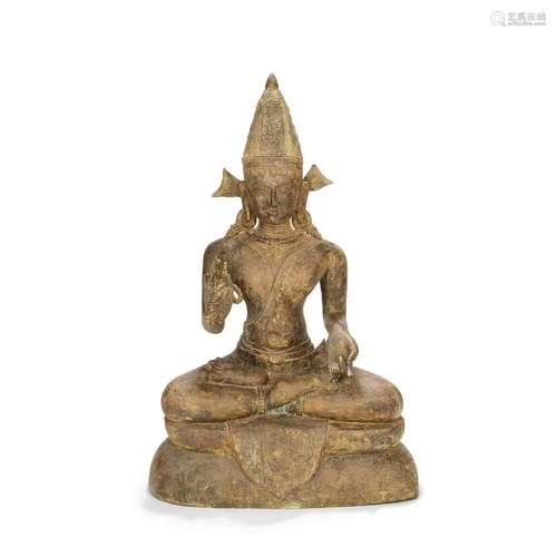 GRANDE STATUETTE DE BODHISATTVA