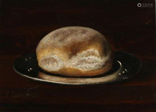 C. Cornelisz. 21st century. Still life with bread and