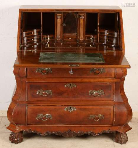 Dutch burl barocksecretaire style furniture 20th