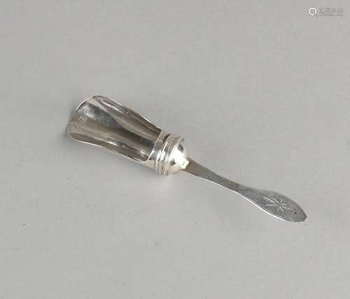 835/000 antique silver tea scoop with kolenbakschep and