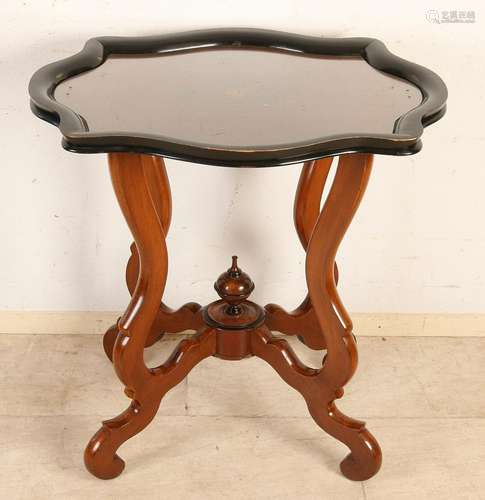 Dutch walnut side table William 4-foot timber and