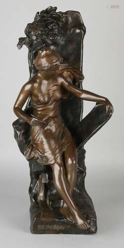 Emile Picault. 1833 - 1915. Large antique French bronze