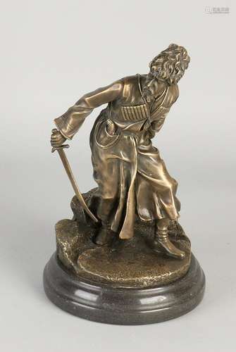 Russian-style bronze soldier to old model. But 21st