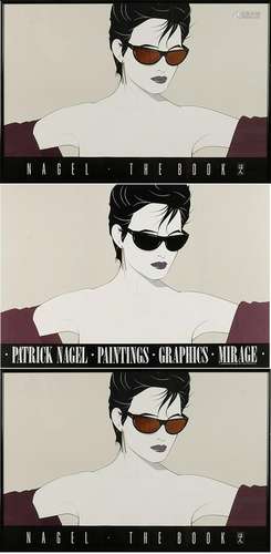 Three works by Patrick Nagel (1945-1984 USA),