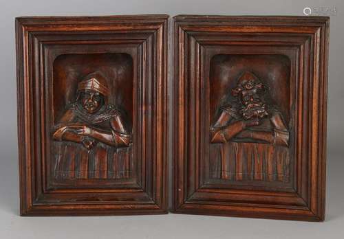 Two 19th-century mahogany panels inserted in the list.