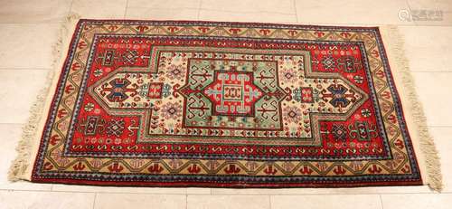 Persian rug. Multicolored. Size: 87 x 156 cm. In good