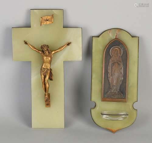 Two parts religious / devotional. Circa 1920.