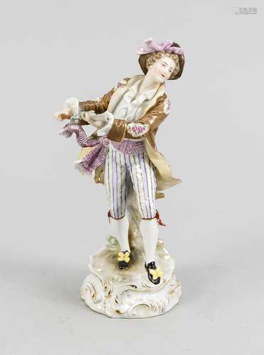 German Ludwigsburg porcelain dancing figure. Nr. 7388A.