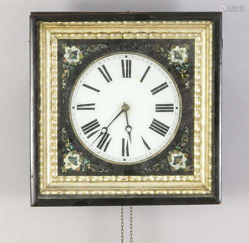 Antique German Black Forest wall clock with half hour