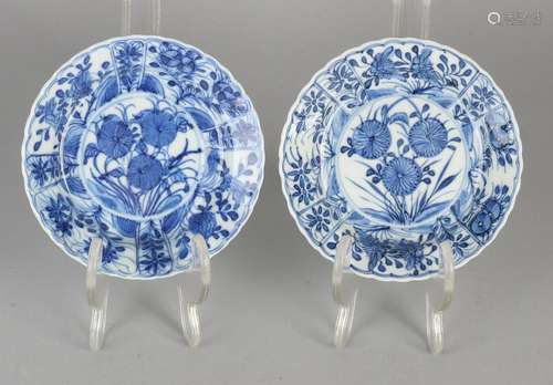 Two 18th - 19th century Chinese porcelain Kangxi