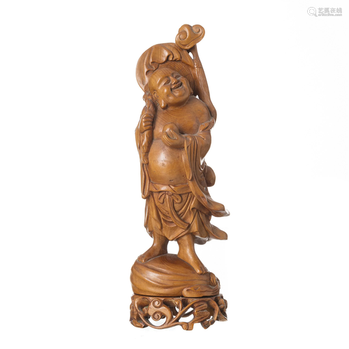 Wood Buddha carving, Republic