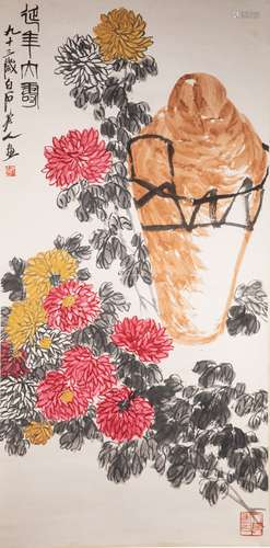 ink painting by Baishi Qi