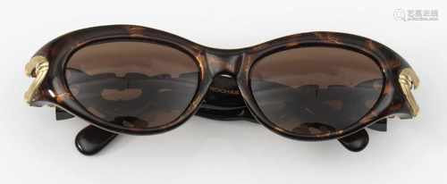 Vintage Sonnenbrille von Rochas aus den 90er JahrenKunststoff-Brillengestell in Schildpattoptik,